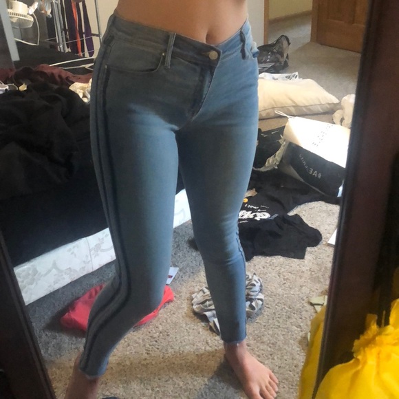Pacsun jeans with stripe - Picture 2 of 2